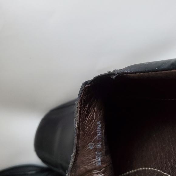 Bravo Browns Men's Slip on, Black, 10 US - Picture 3 of 8